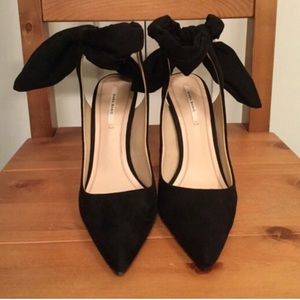 Zara black heels